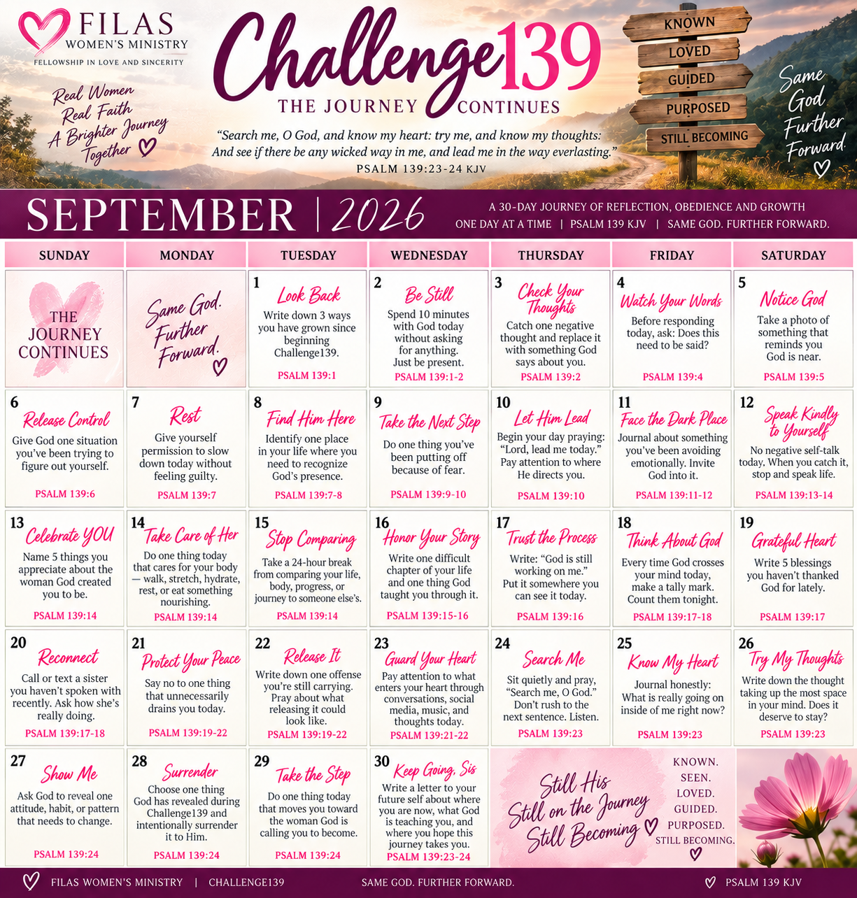 Challenge139 September Calendar